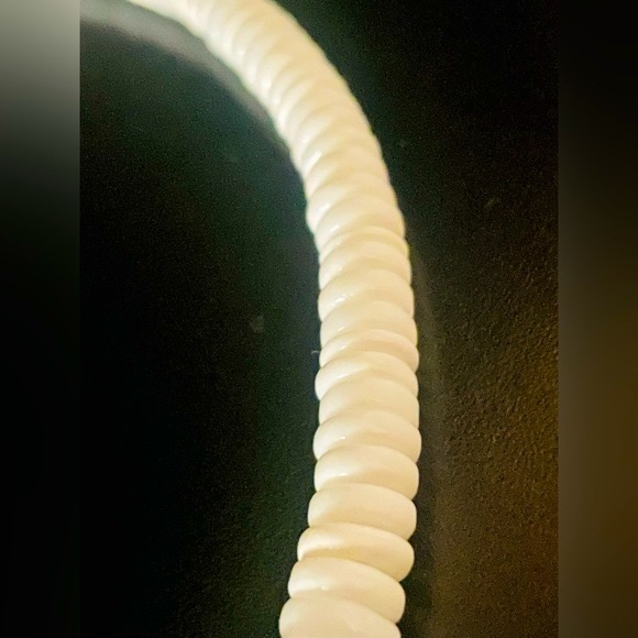 Native American Shell Disc and Turquoise Necklace - Picture 9 of 16